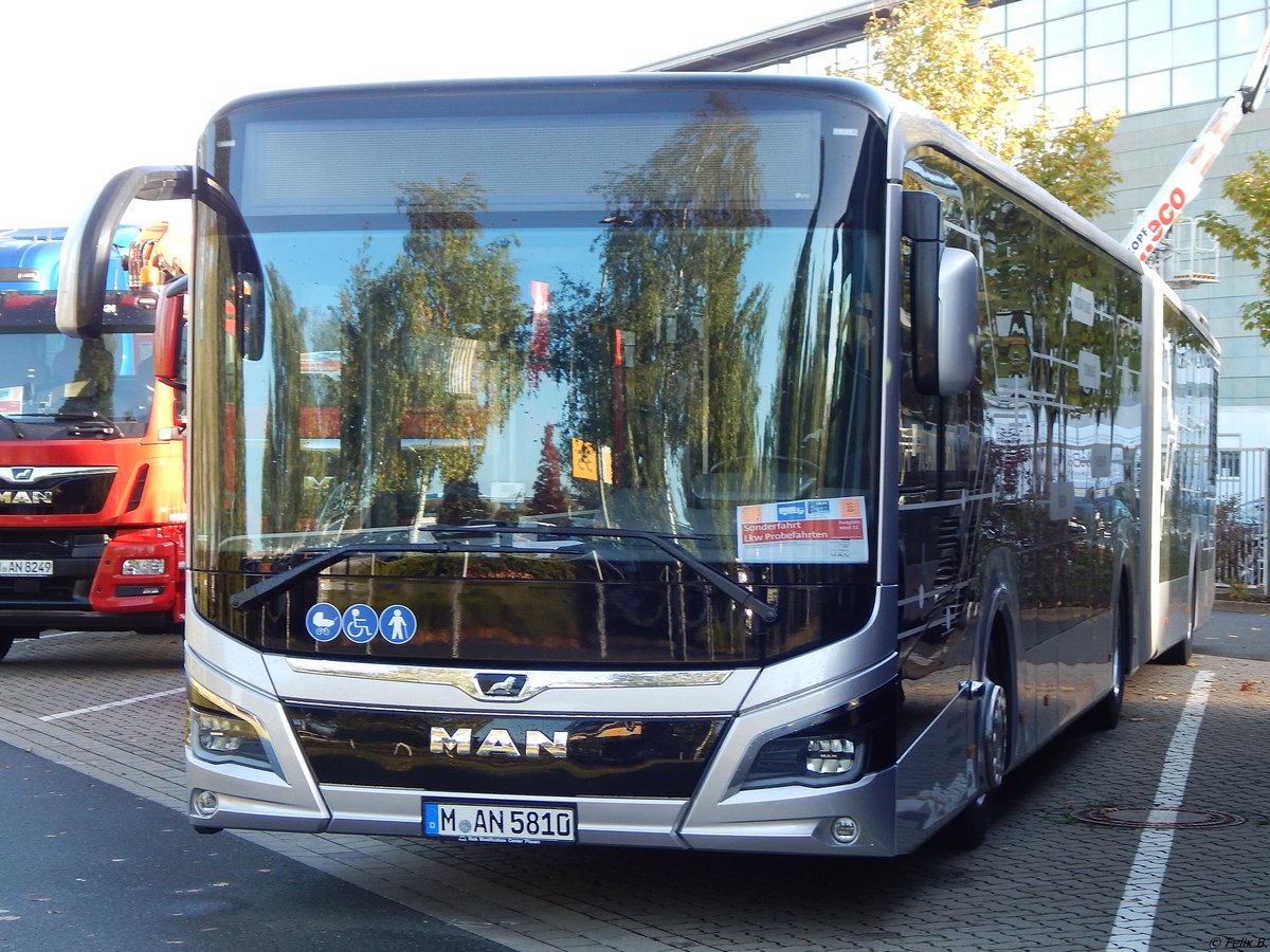 MAN Lion's City Vorführwagen in Hannover auf der IAA. 