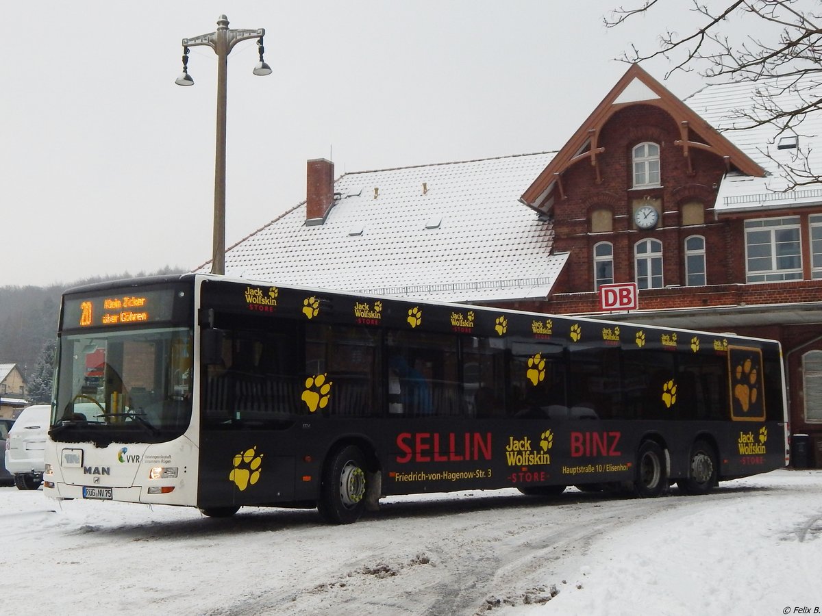 MAN Lion's City der VVR in Sassnitz.