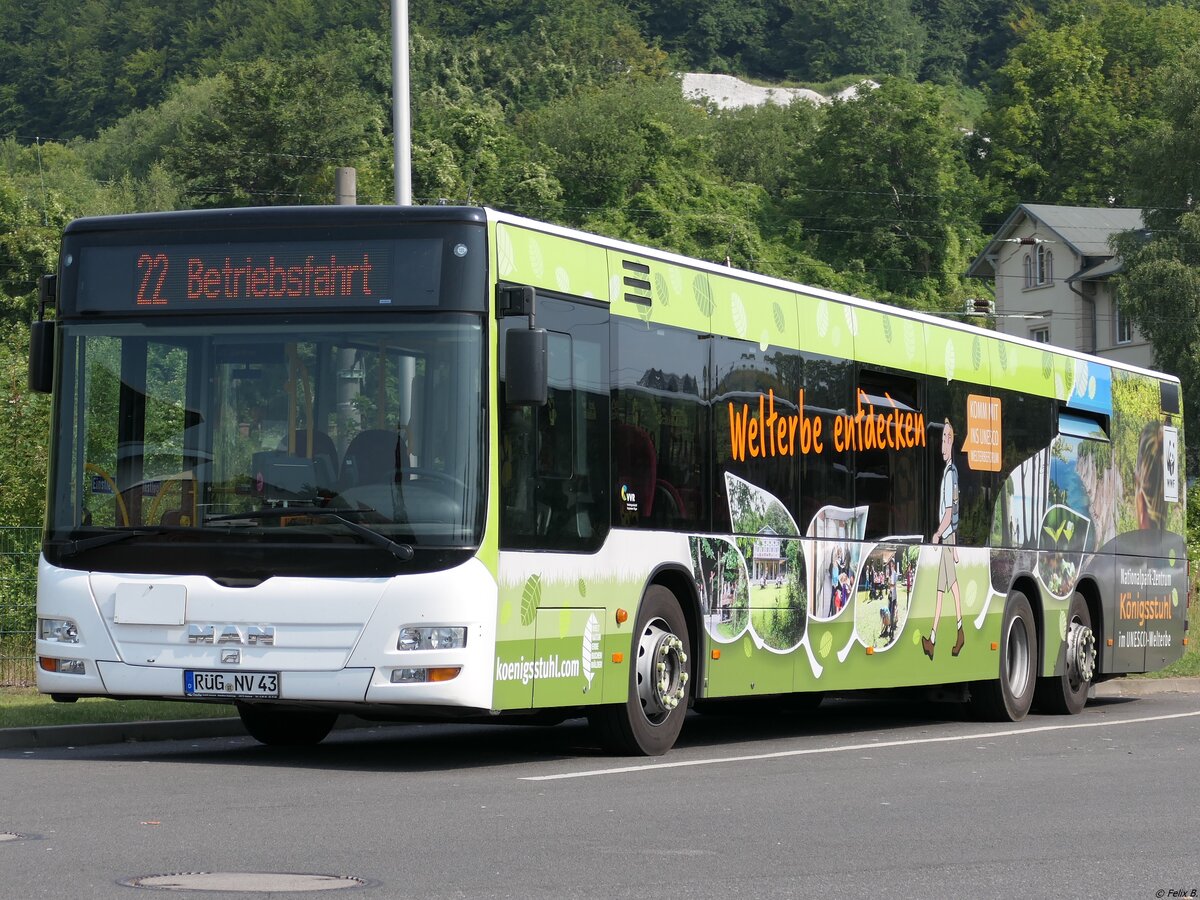 MAN Lion's City der VVR in Sassnitz.