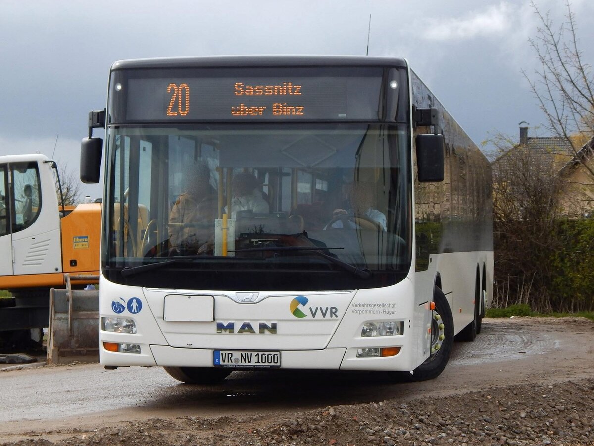 MAN Lion's City der VVR in Sassnitz.