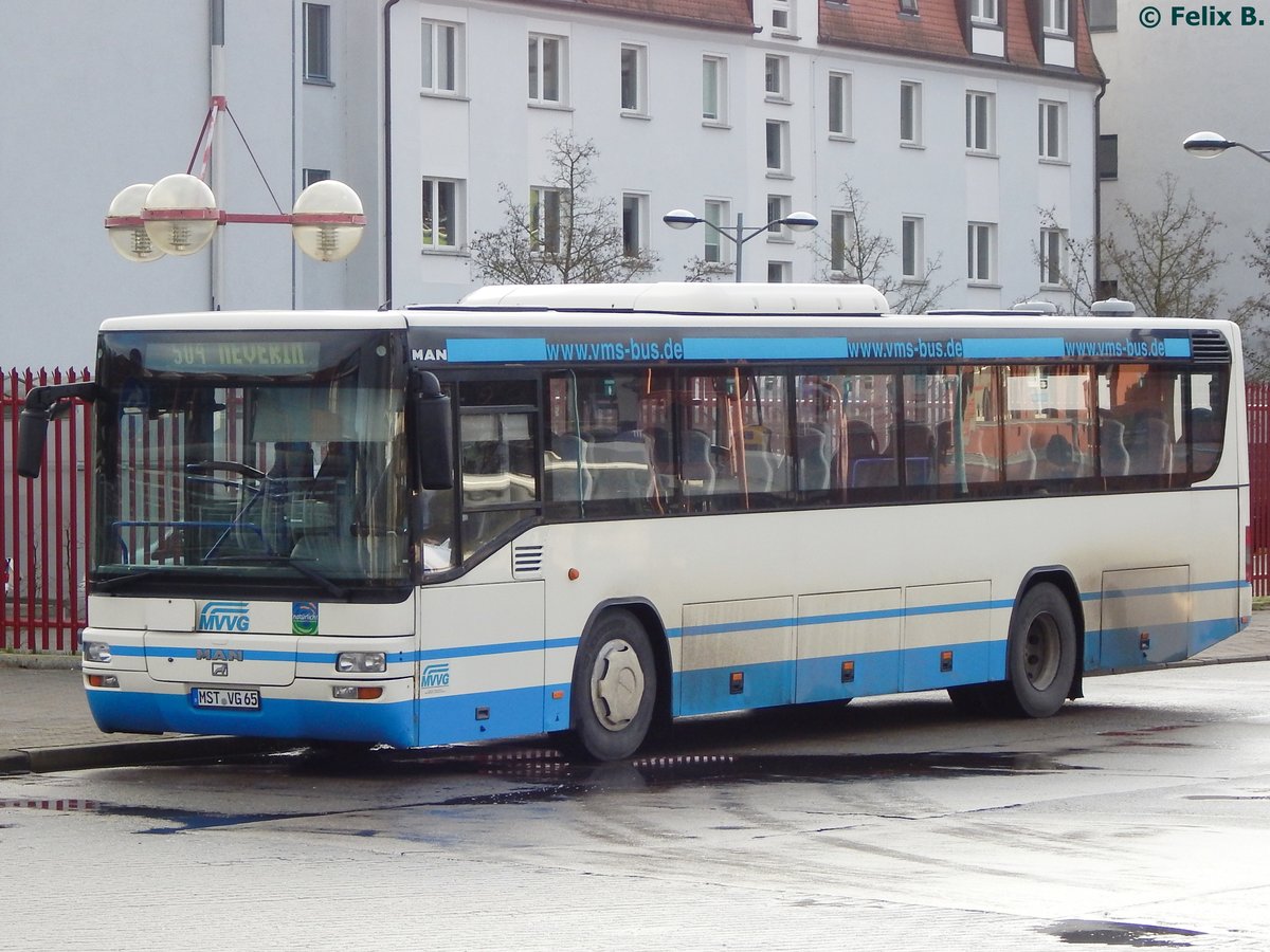 MAN Lion's Classic der MVVG in Neubrandenburg. 