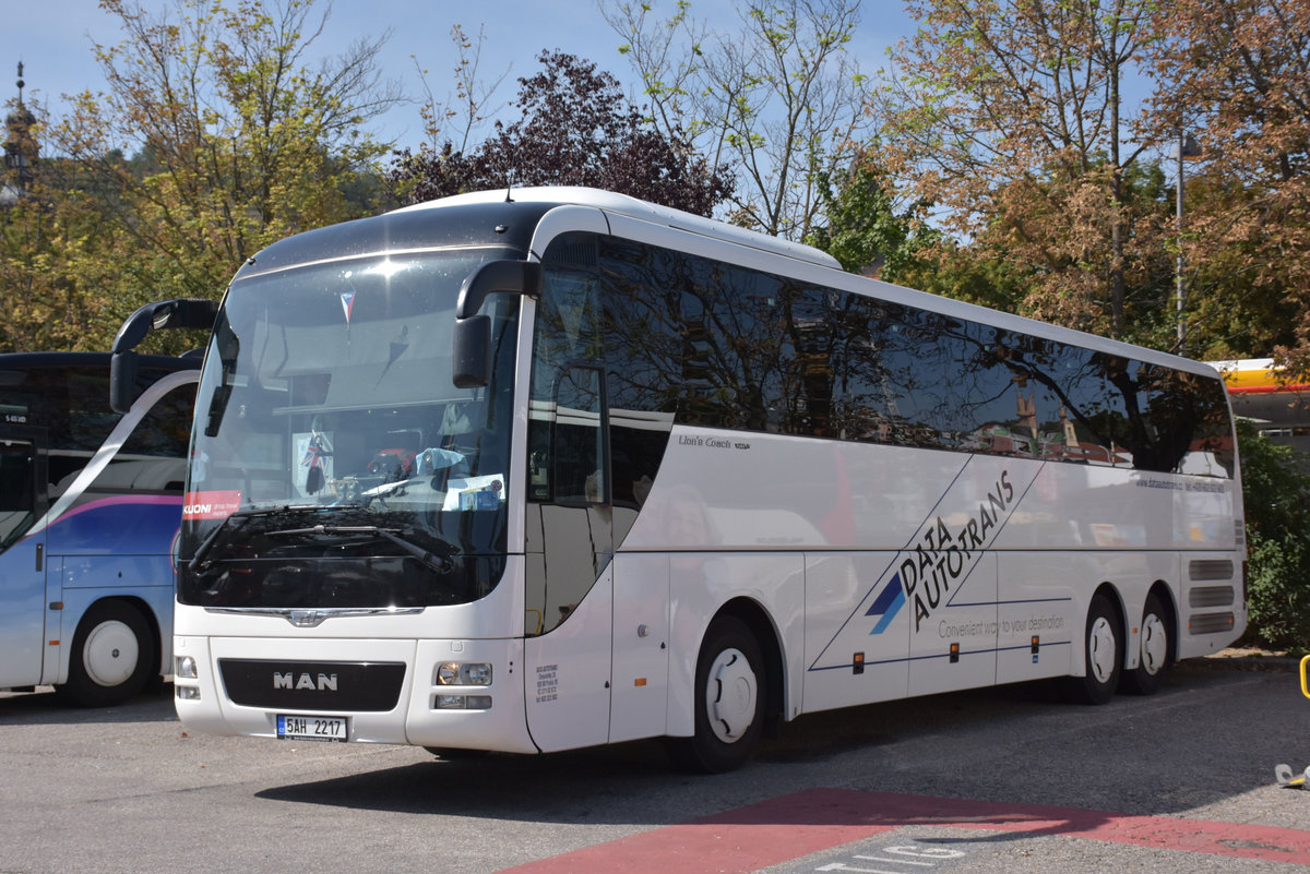 MAN Lion's Coach von Data Autotrans aus der CZ 2017 in Krems.