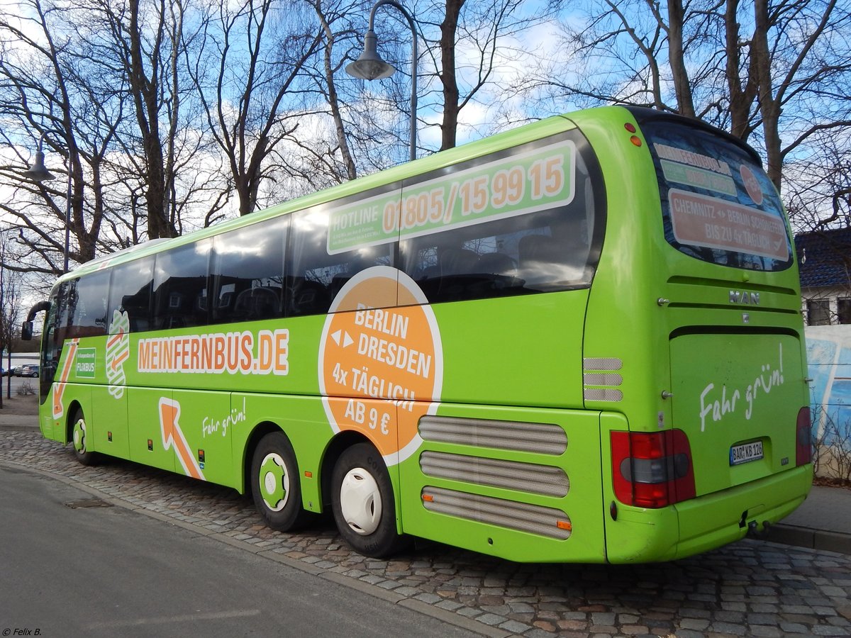 MAN Lion's Coach von FlixBus/Karsten Brust aus Deutschland in Binz.