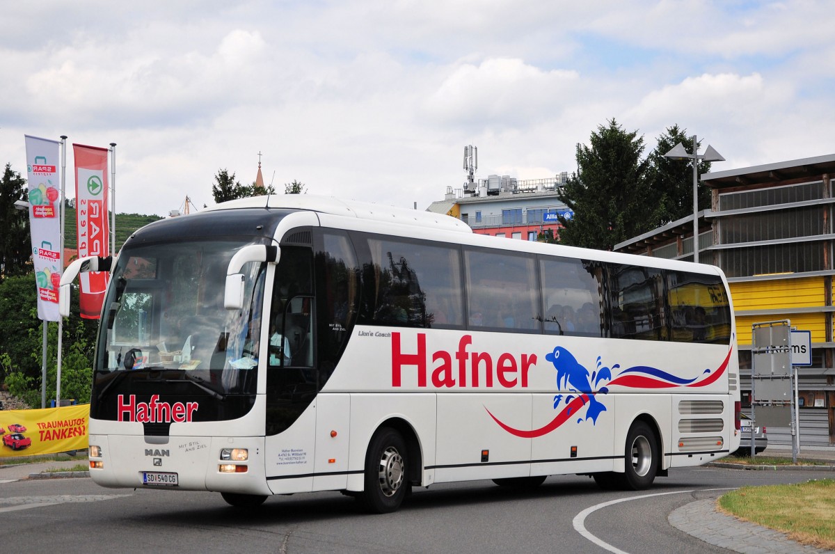 MAN Lions Coach von Hafner Reisen aus �sterreich im Juni 2015 in Krems.