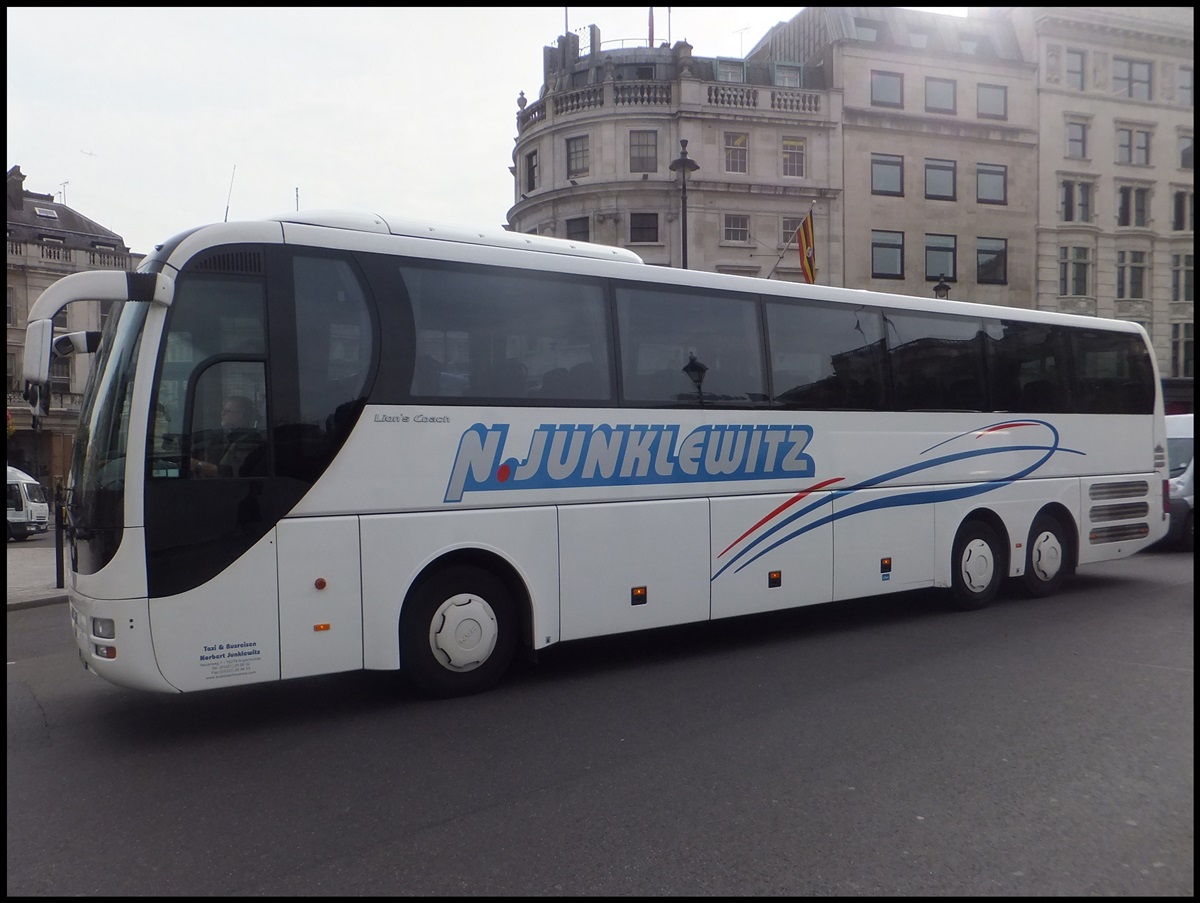 MAN Lion's Coach von N. Junklewitz aus Deutschland in London.