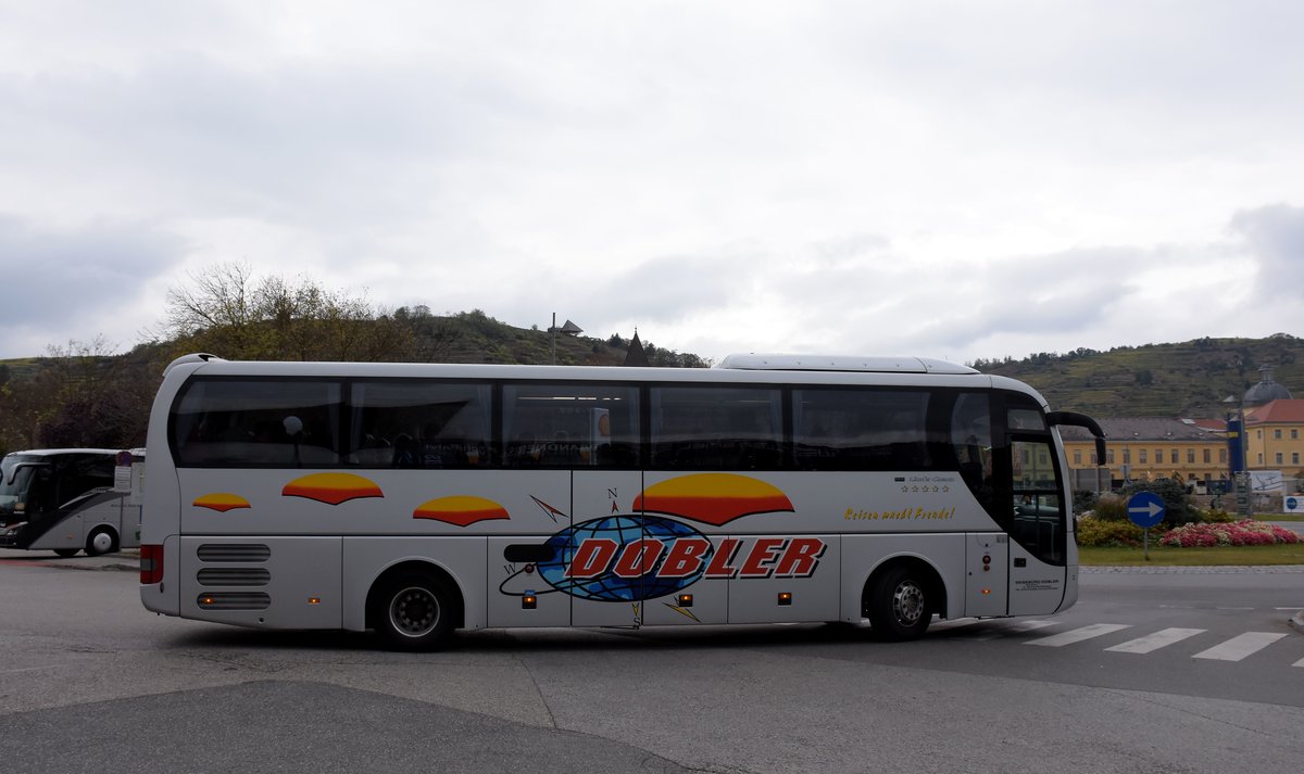 MAN Lion`s Coach vom Reiseb�ro DOBLER aus �sterreich in Krems.