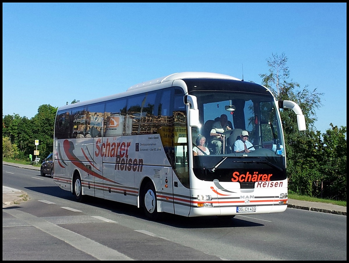 MAN Lion's Coach von Sch�rer Reisen aus Deutschland in Sassnitz.