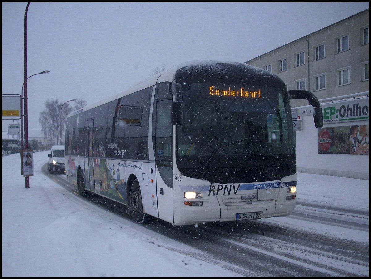 MAN Lion's Regio der RPNV in Bergen.