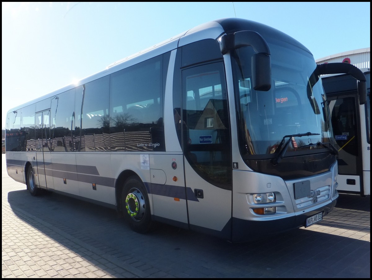 MAN Lion's Regio der RPNV in Bergen.