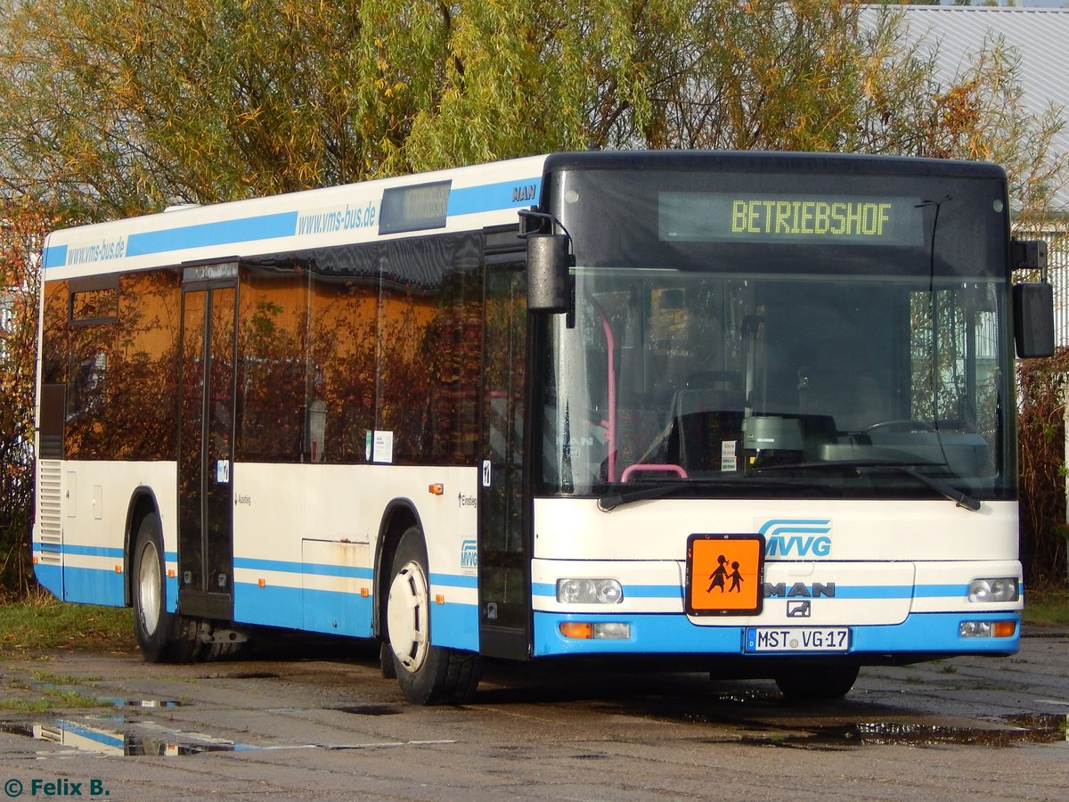 MAN Niederflurbus 2. Generation der MVVG in Neubrandenburg.