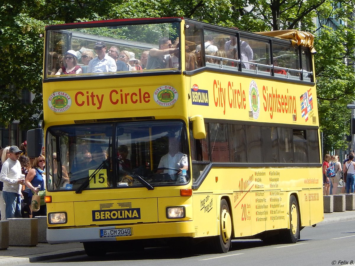 MAN SD 202 von Berolina Magasch GmbH aus Deutschland in Berlin.