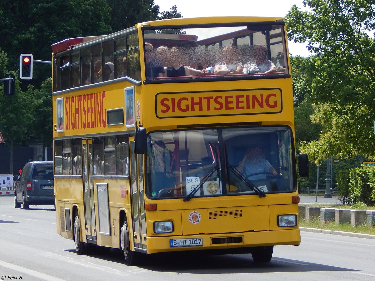 MAN SD 202 von Stadtrundfahrtbüro Berlin Tommy Erbe aus Deutschland in Berlin.