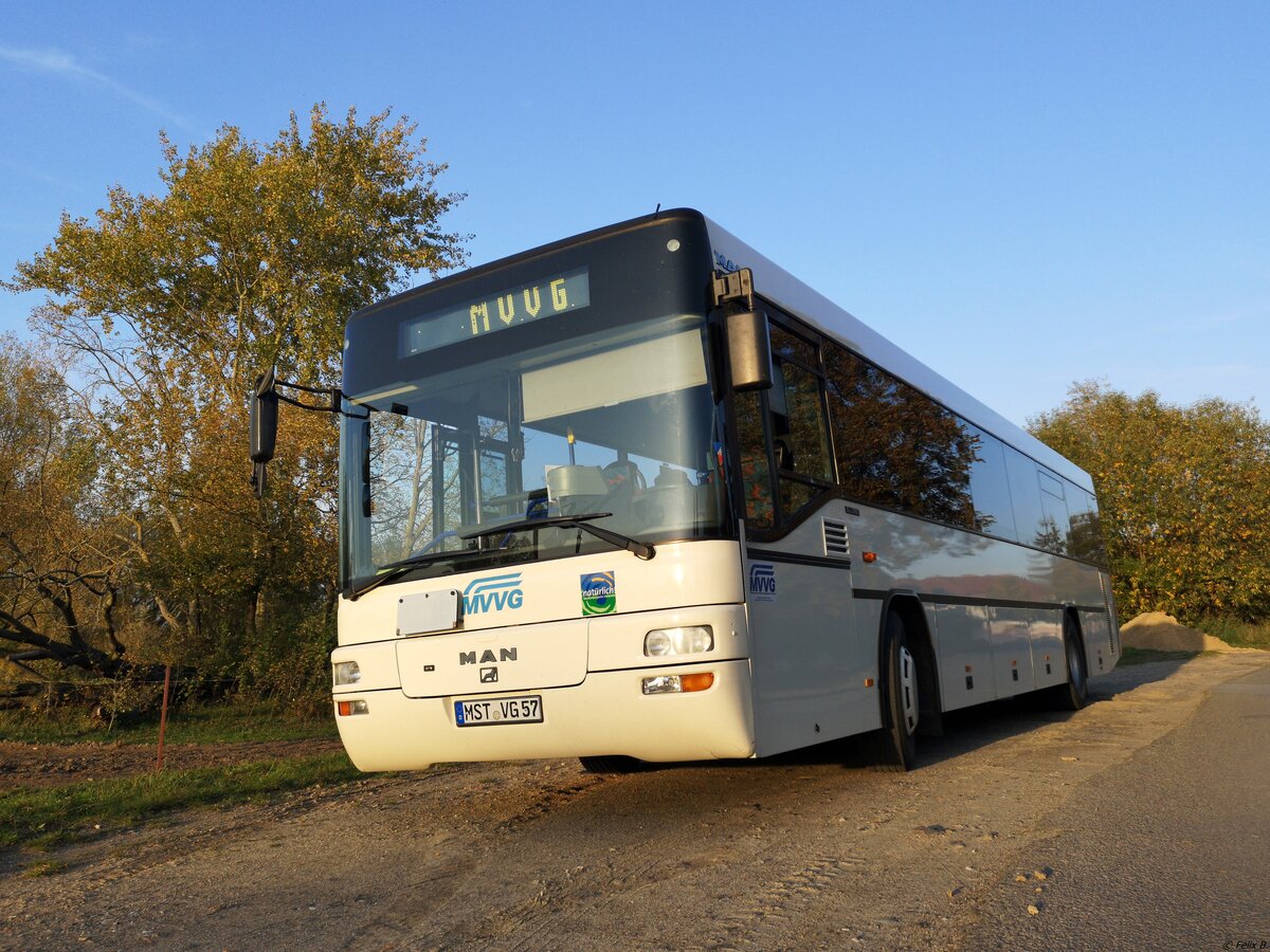 MAN SÜ 283 der MVVG in Burg Stargard.