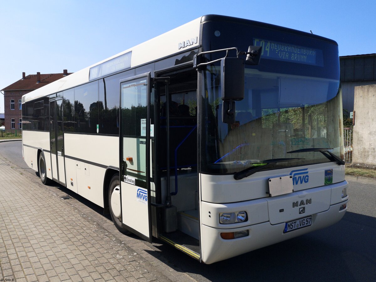 MAN SÜ 283 der MVVG in Friedland.