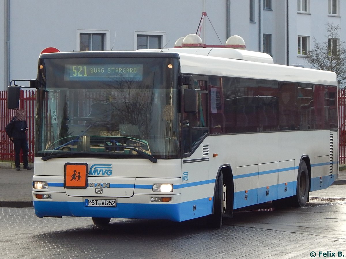 MAN SÜ 283 der MVVG in Neubrandenburg.