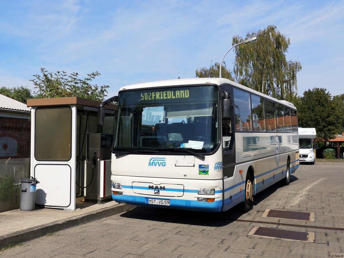 MAN ÜL 313 der MVVG in Friedland.