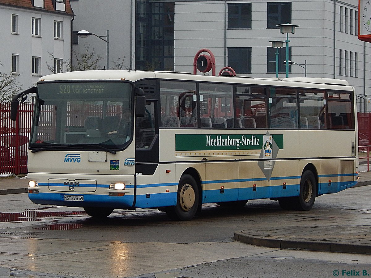 MAN ÜL 313 der MVVG in Neubrandenburg.