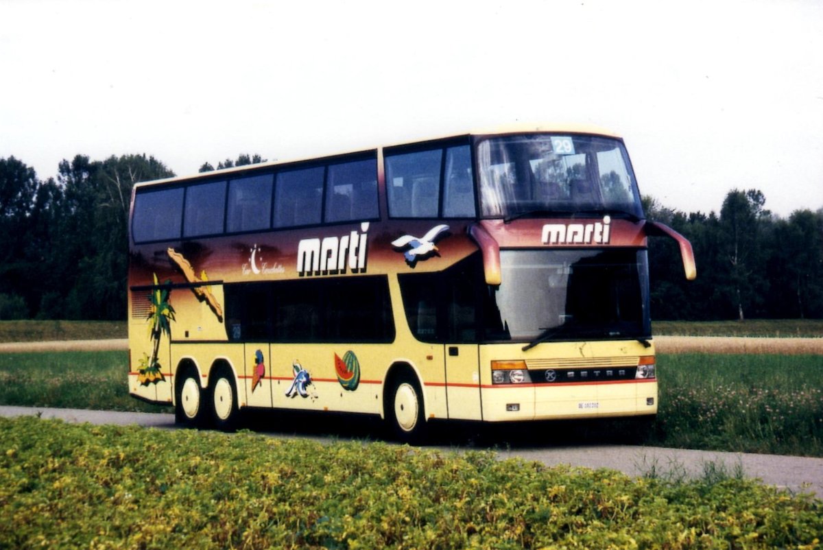 (MD243) - Aus dem Archiv: Marti, Kallnach - Nr. 29/BE 102'202 - Setra im Juli 1996