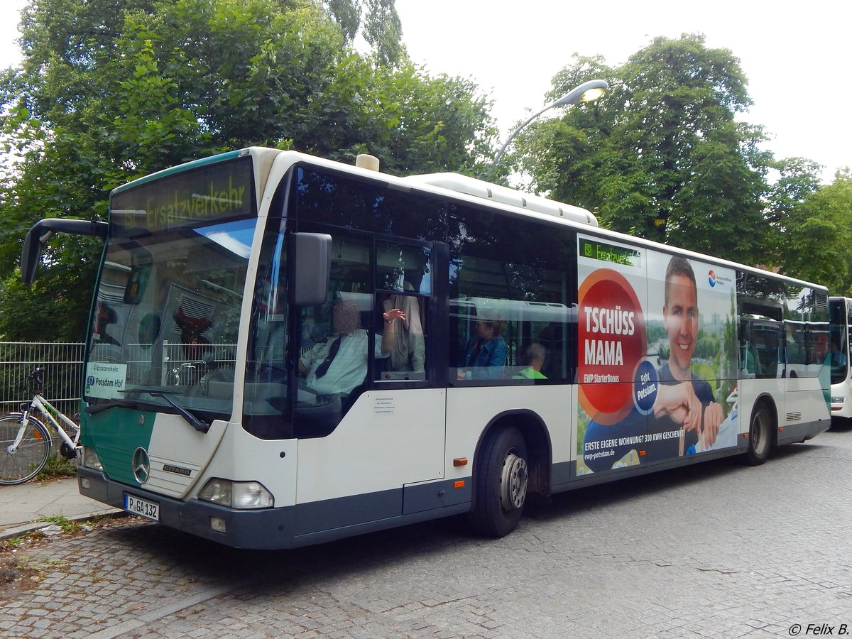 Mercedes Citaro I von Günter Anger aus Deutschland am Bahnhof Griebnitzsee.