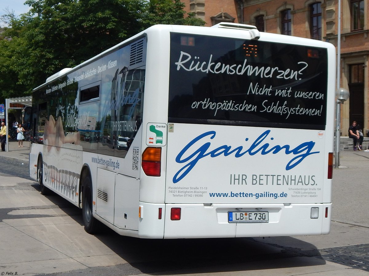 Mercedes Citaro I von LVL Jäger in Ludwigsburg.