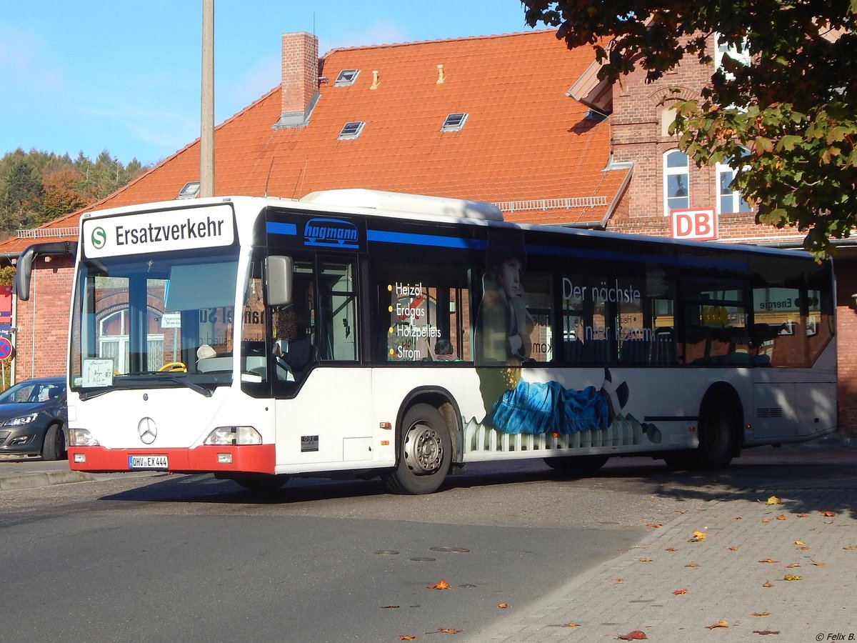 Mercedes Citaro I von Oberhavel Bus Express (ex Hagmann) aus Deutschland in Sassnitz. 