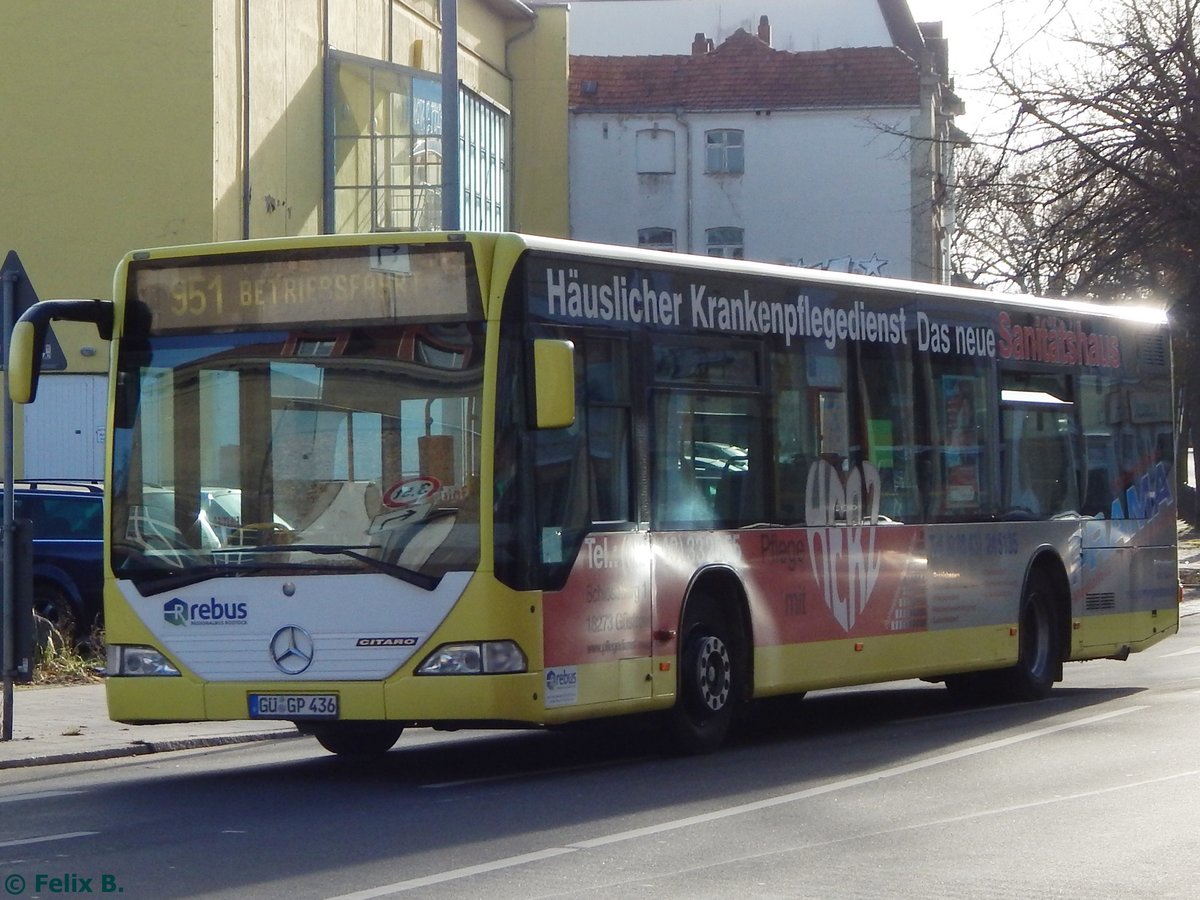 Mercedes Citaro I von Regionalbus Rostock in Güstrow.