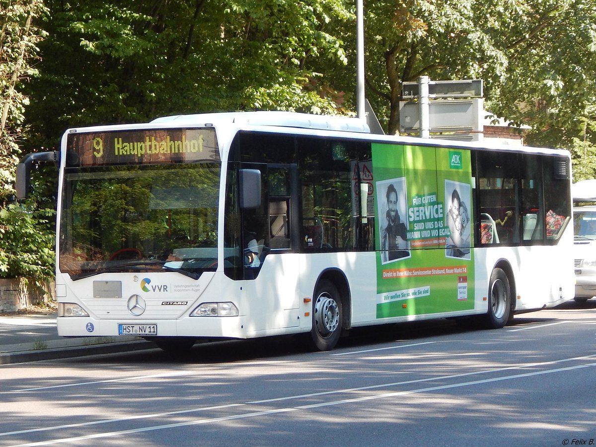 Mercedes Citaro I der VVR in Stralsund.