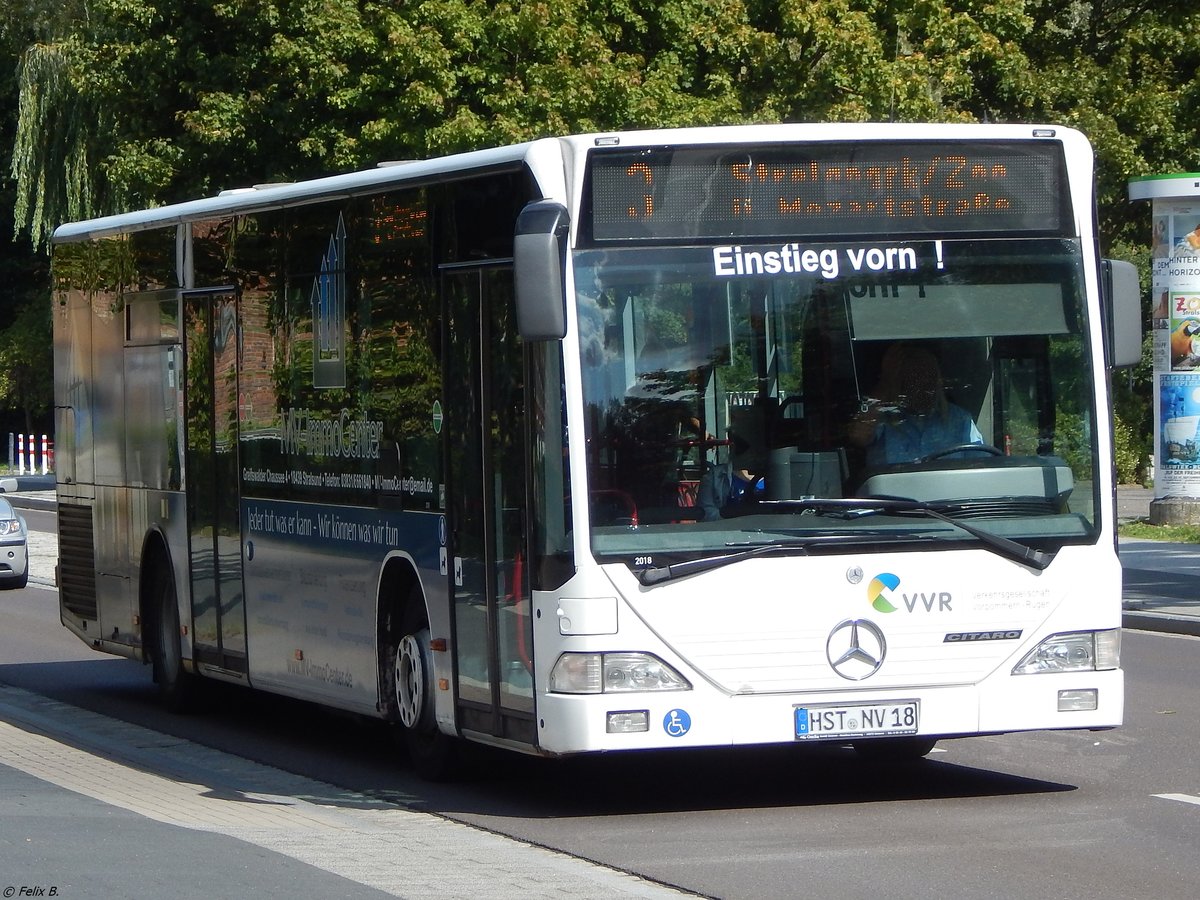 Mercedes Citaro I der VVR in Stralsund.