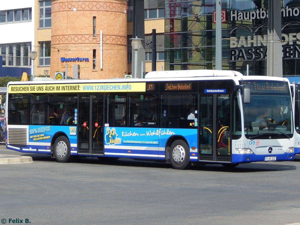 Mercedes Citaro II von Beelitzer Verkehrs- und Servicegesellschaft mbH in Potsdam.