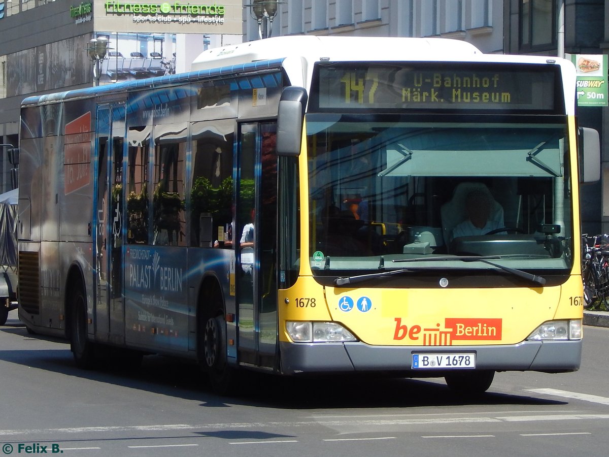 Mercedes Citaro II der BVG in Berlin.