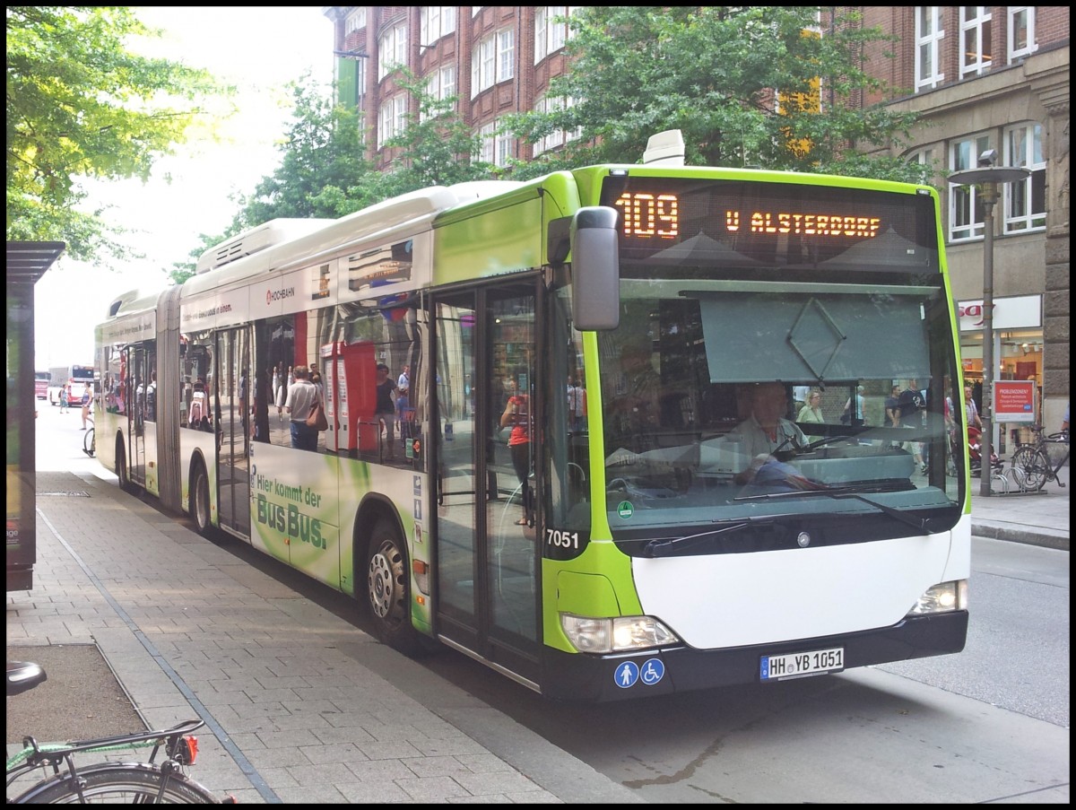 Mercedes Citaro II GDH der Hamburger Hochbahn AG in Hamburg