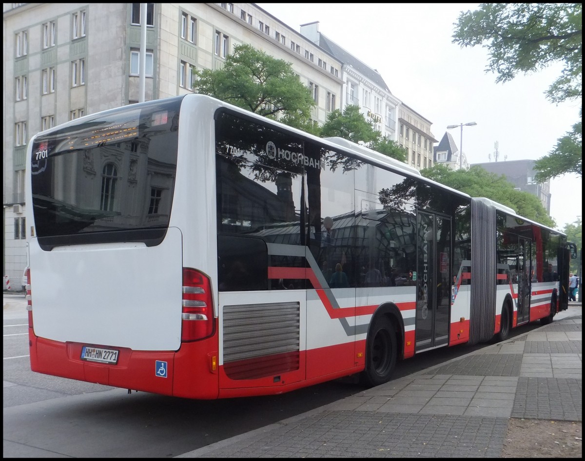 Mercedes Citaro II der Hamburger Hochbahn AG in Hamburg.