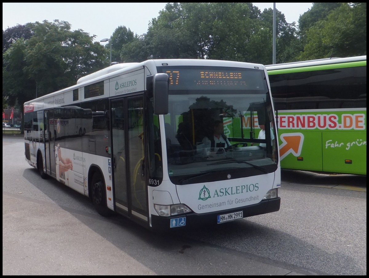 Mercedes Citaro II der Hamburger Hochbahn AG in Hamburg.