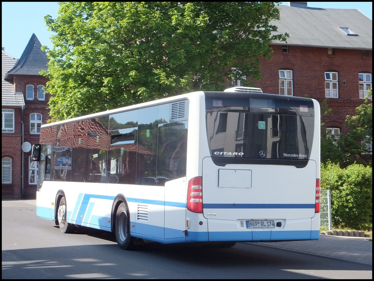 Mercedes Citaro II K der VVR in Sassnitz.