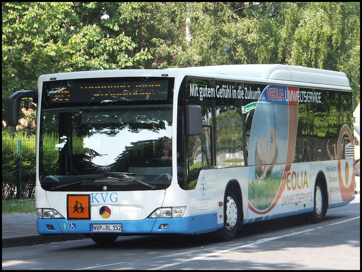 Mercedes Citaro II der Kraftverkehrsgesellschaft mbH Ribnitz-Damgarten in Stralsund.