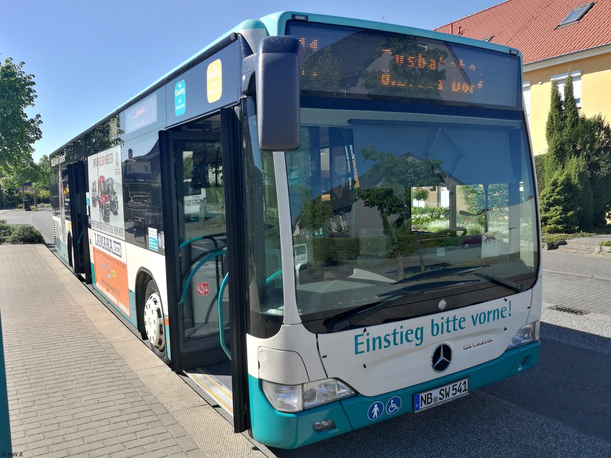 Mercedes Citaro II der Neubrandenburger Verkehrsbetriebe in Neubrandenburg.