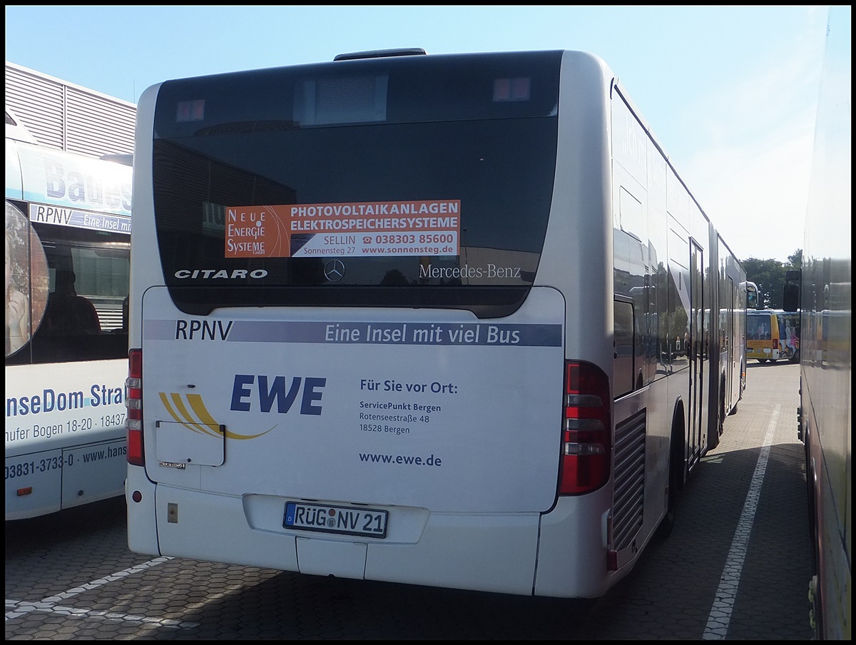 Mercedes Citaro II der RPNV in Bergen.