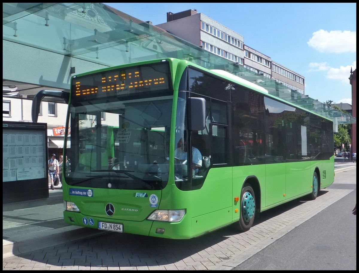 Mercedes Citaro II der WAG in Fulda. 