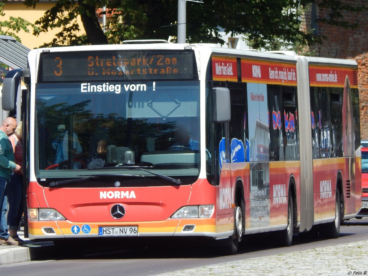 Mercedes Citaro II der VVR in Stralsund.