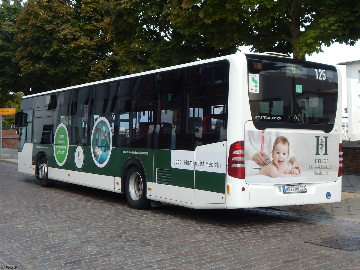 Mercedes Citaro II der VVR in Stralsund.