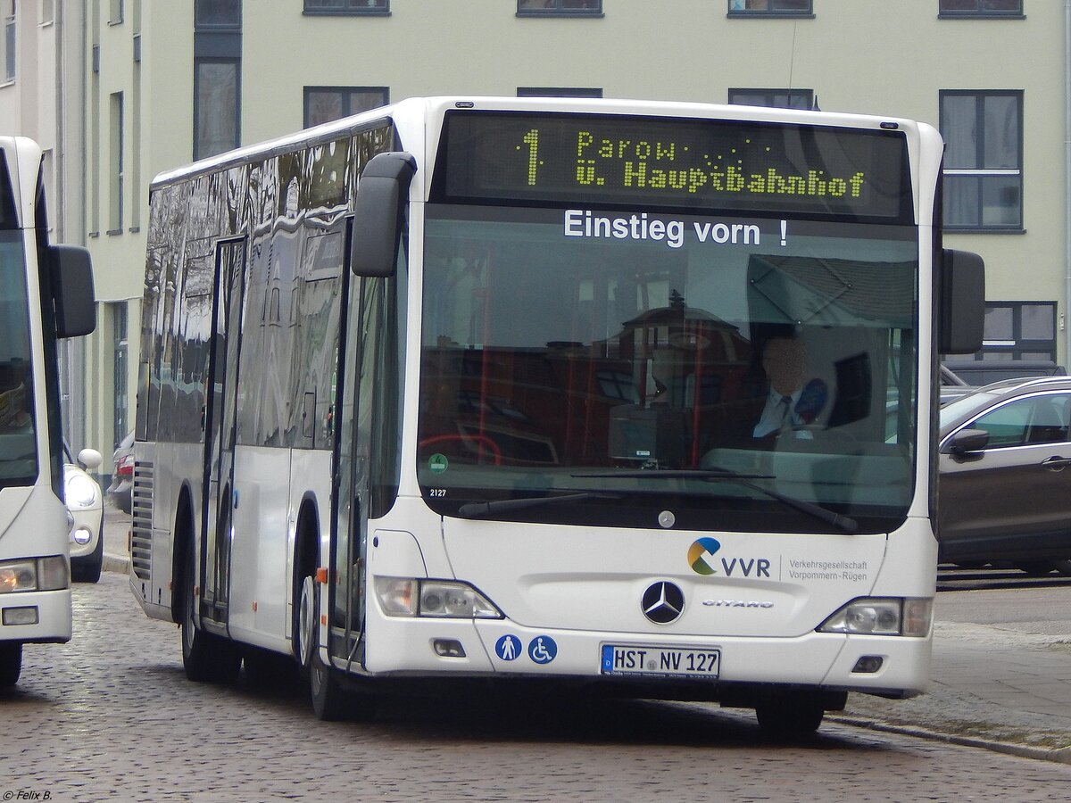 Mercedes Citaro II der VVR in Stralsund.