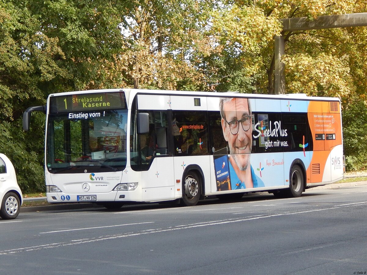 Mercedes Citaro II der VVR in Stralsund.