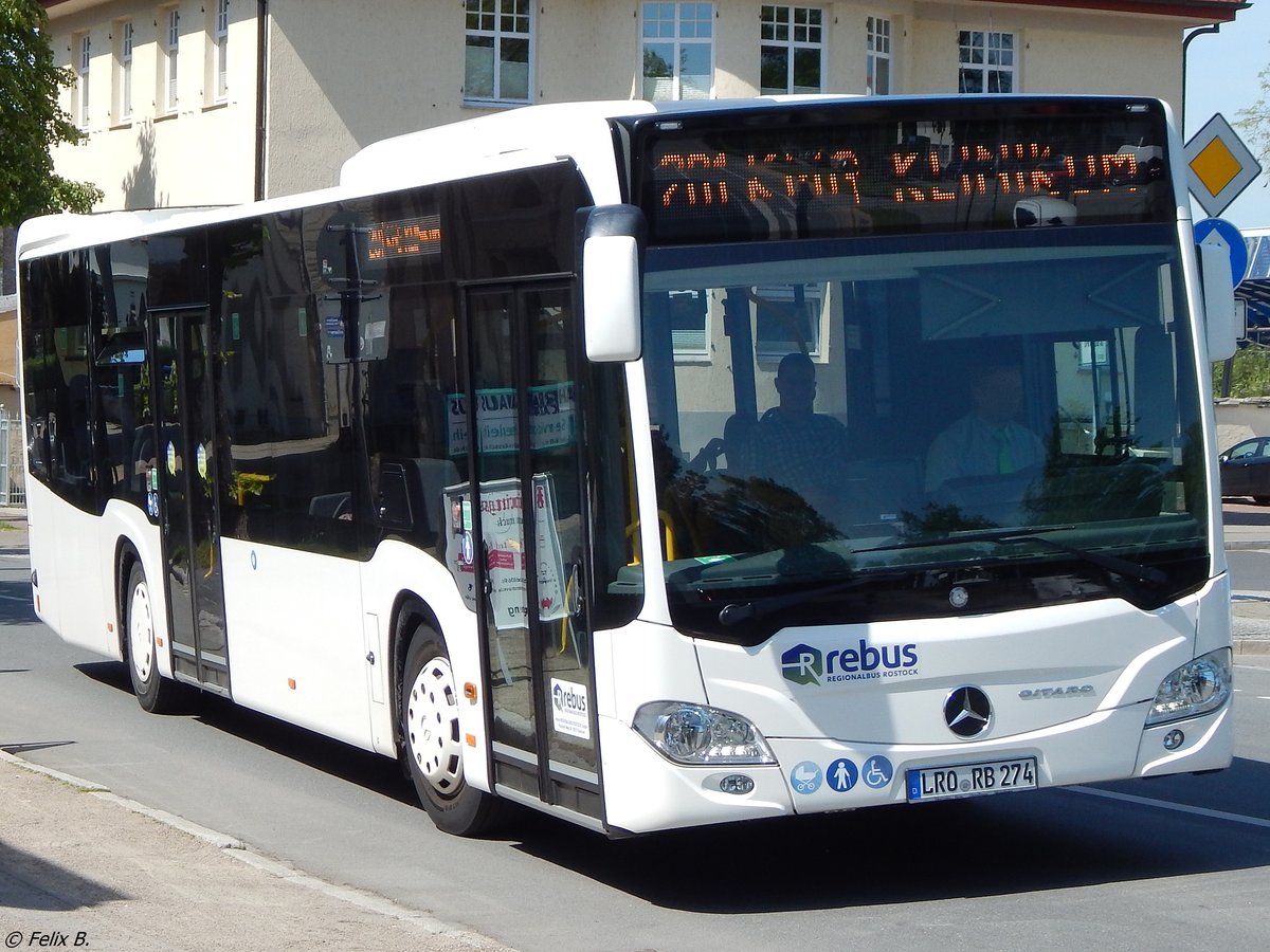 Mercedes Citaro III von Regionalbus Rostock in Güstrow.