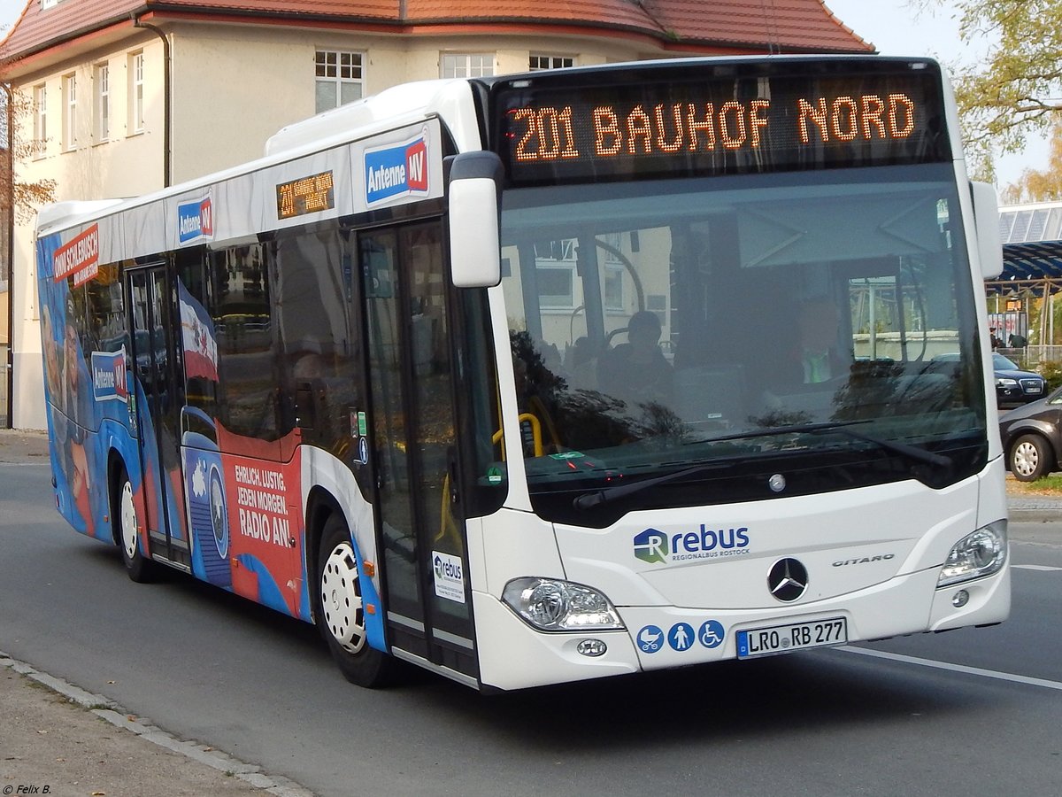 Mercedes Citaro III von Regionalbus Rostock in Güstrow. 