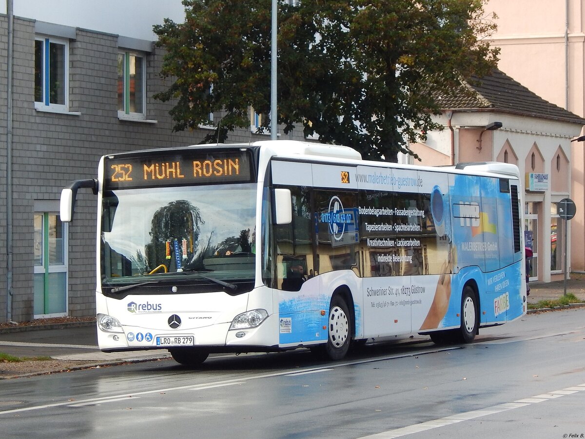 Mercedes Citaro III von Regionalbus Rostock in Güstrow. 