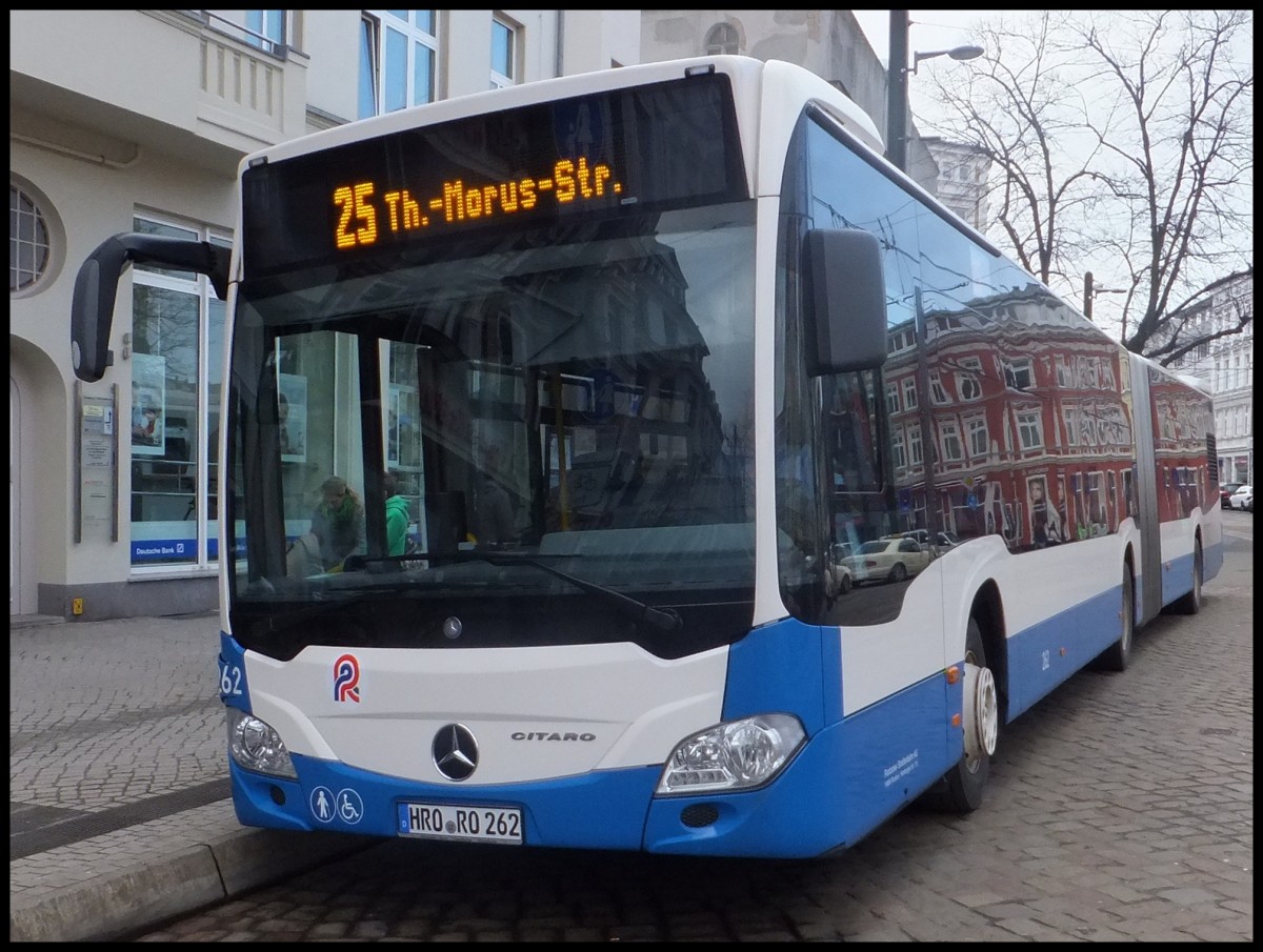 Mercedes Citaro III der Rostocker Stra�enbahn AG in Rostock.