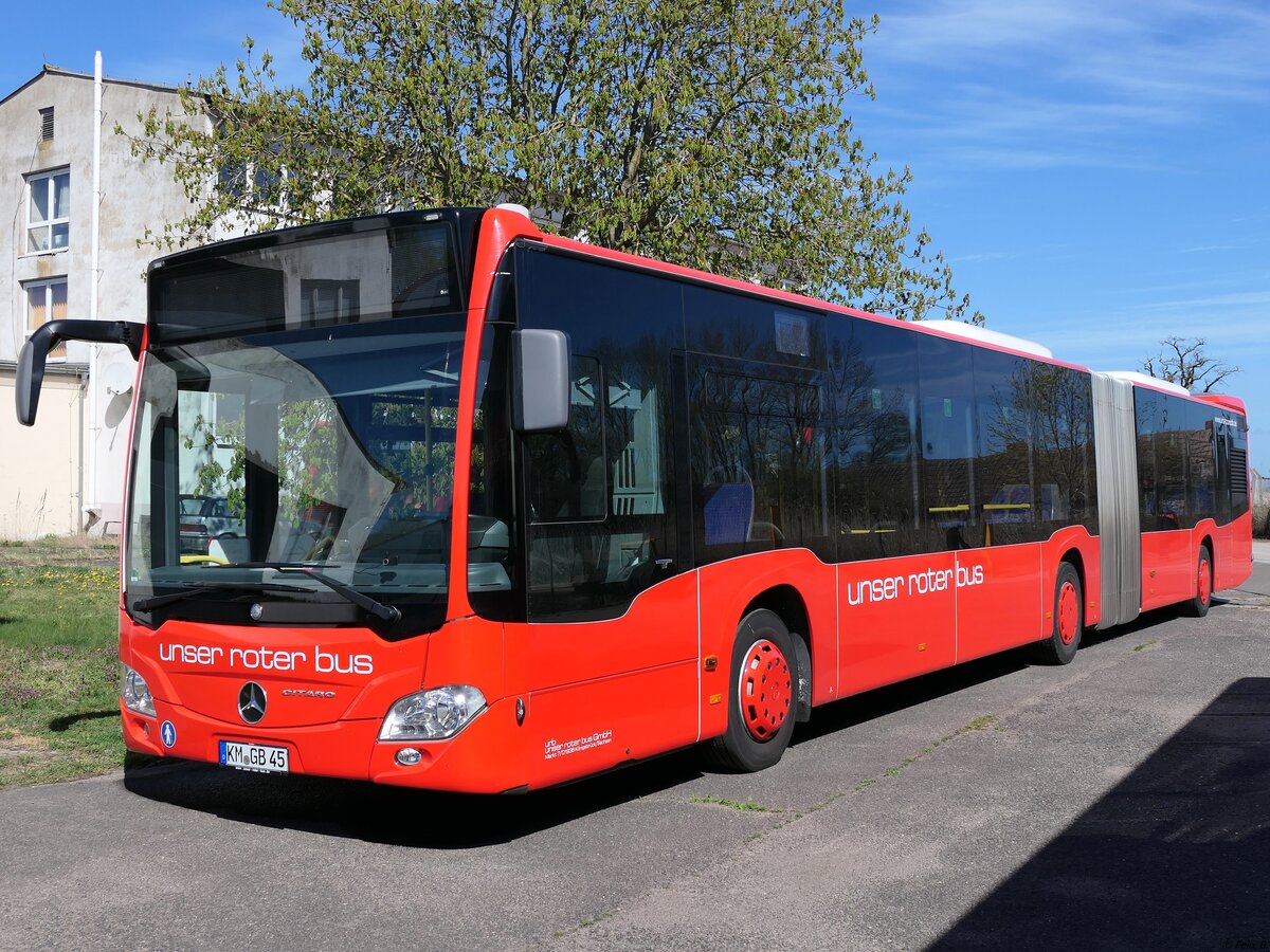 Mercedes Citaro III von URB aus Deutschland in Ueckermünde.