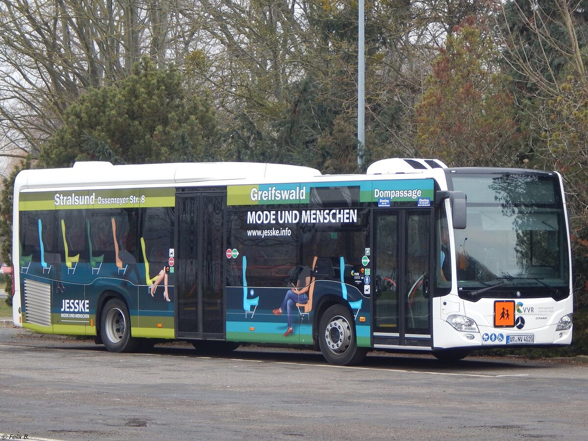 Mercedes Citaro III der VVR in Stralsund.