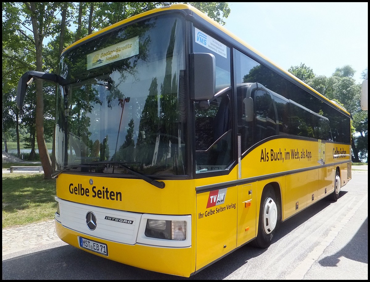 Mercedes Integro von Becker-Strelitz Reisen aus Deutschland in Ravensbr�ck.