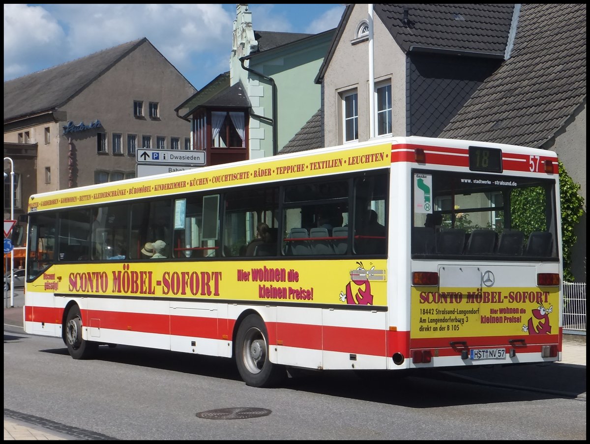 Mercedes O 405 der VVR in Sassnitz.